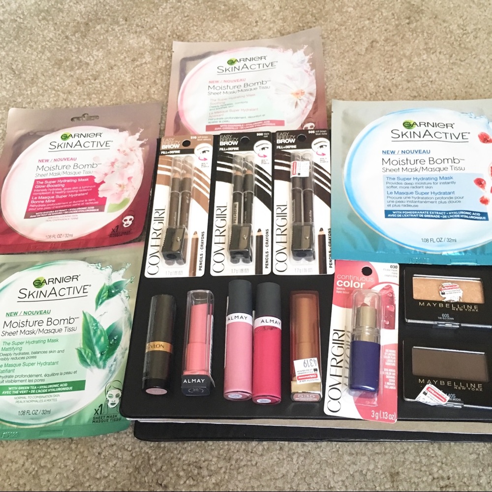 Makeup Lot Lipsticks Eyeshadows Lip balms Eyeliner